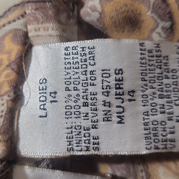 Kathie Lee Collection size 14 skirt. - Picture 3 of 9